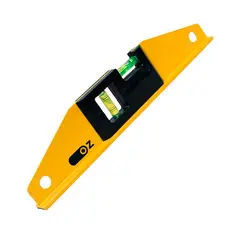 Nível De Mão Base Magnética 2 Bolha 14 35cm Oz