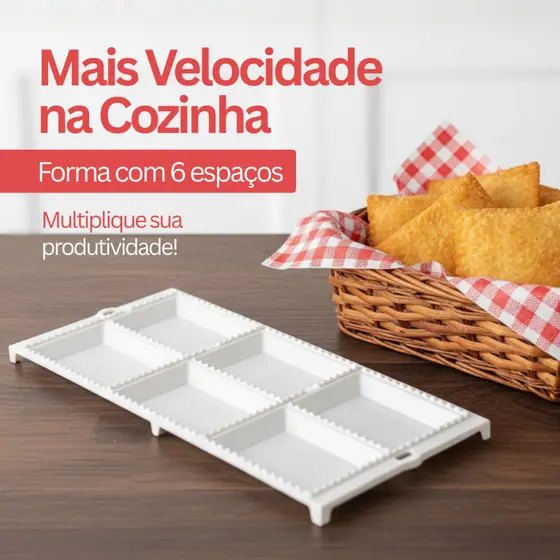 Forma de Mini Pastel 6 Cavidades