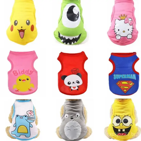 Colete Respirável com Design de Coelho para Cães/Gatos/Animais de Estimação