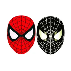 Kit 20 Máscara Homem Aranha Venom Cartão 240g Cosplay Festa Infantil Lembrancinhas algodão doce