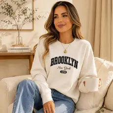 Moletom Feminino Moda Feminina Street Urbano Toque Suave Femininos G1 G2 G3