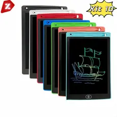 Kit 10 Lousa Mágica LCD 8.5'' Infantil Tablet para Escrever e Desenhar Brinquedo Menina/Menino