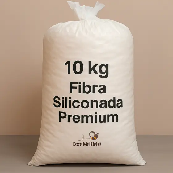Fibra Siliconada Enchimento Macia 10kg Macia Confortavel