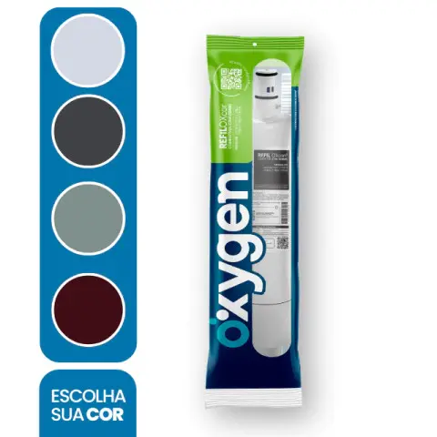Refil Filtro Purificador Consul CPB33, Cores Branco, Cinza, Ibisco e Erva Doce