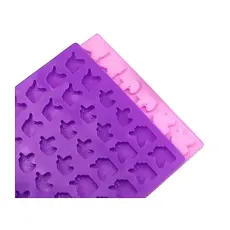 Forminha De Silicone Para Balinhas De Gelatina Unicórnio