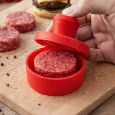 Molde de Mini Hambúrguer Artesanal 1 Peças Modelador Cozinha