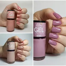 Kit 03 Esm Tons Nudes Efeito Gel (Cores 842 831 860) Bella Brazil 9ml