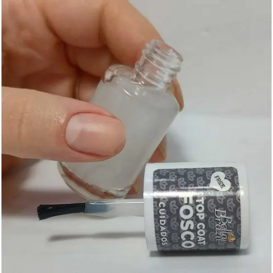 Top Coat Fosco Bella Brazil  Efeito Matte 9ml