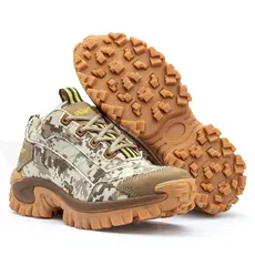 Bota Tênis Masculino Coturno Cano Curto Palmilha em Gel Lançamento 2025