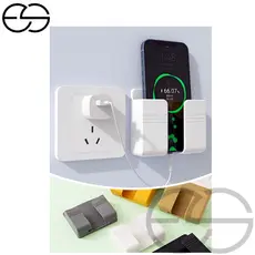 Suporte para celular suporte de controle remoto multifuncional de parede com adesivo