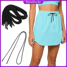 💍 10Peças Cordão Para Trousers Preto Para Substituição Resistente