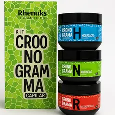 Kit Capilar Cronograma Capilar Profissional  Máscaras