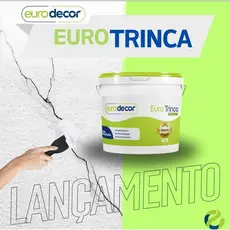 Sela Trinca Rachadura Furo Fissura Buraco Antimofo 1KG Eurodecor Pronta Entrega