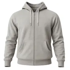 Moletom Masculino E Feminino Ziper Com Bolso Canguru E Capuz Jaqueta-Promoção