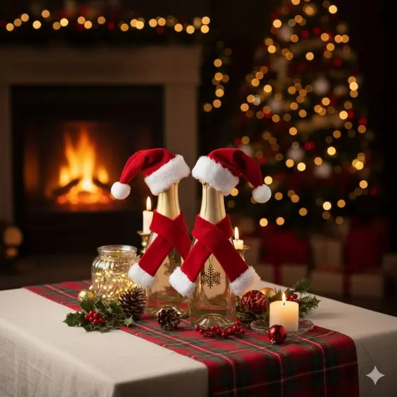 enfeite de mesa de natal par decoração de mesa