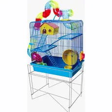 Gaiola Hamster Labirinto 3 Andares Com Suporte Resistente