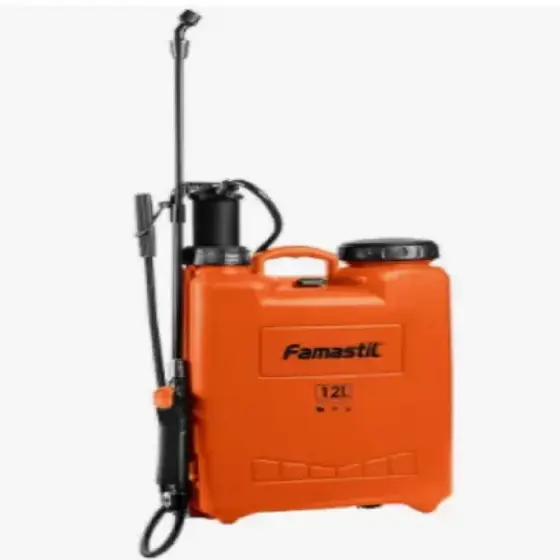 Pulverizador Costal Famastil 12L Manual com 4 Bicos para Jardinagem e Uso Agrícola