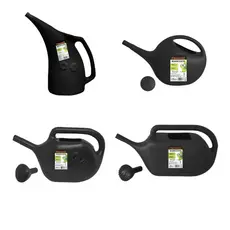 Regador Plástico Famastil em PEAD para Jardim Horta Vasos com Bico Ajustável