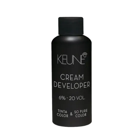 Keune Tinta Color & So Pure Color 6% - Oxidante Cremoso 60ml - 20 VOL
