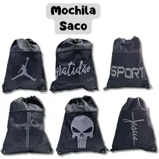 Mochila Bolsa Saco Esporte Academia Futebol Lindas Estampas
