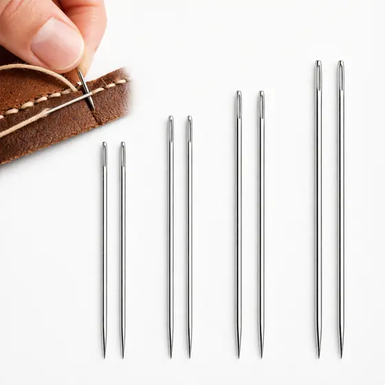 Kit Agulha de mão Extra Longas Para Costurar Boneca 4 Medidas para Artesanato 4 Tamanhos
