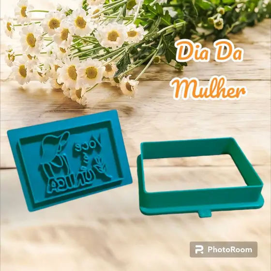Cortador Bolacha Dia da Mulher