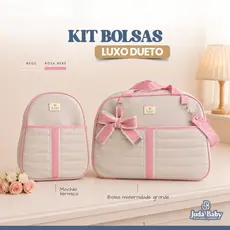 Bolsa maternidade com 2 peças térmico impermeável Judá Baby