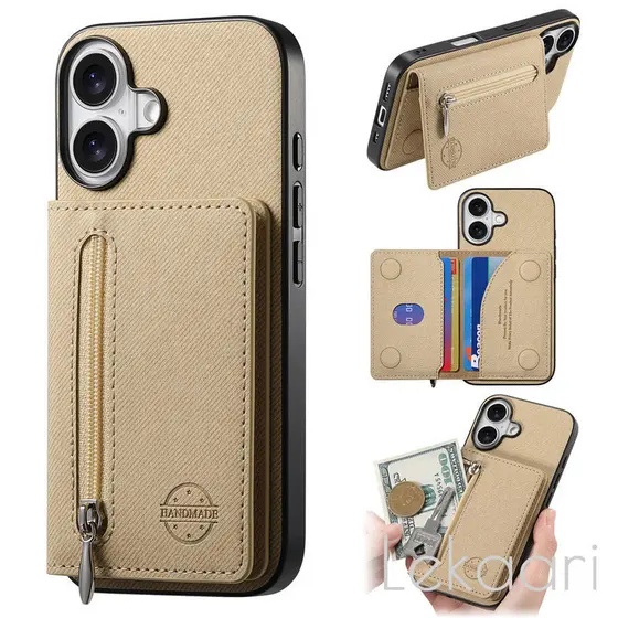 Capa De Telefone Retrô Para Redmi 15C 14C 13C Note 15 14 Turbo 4 Pro Plus 5G 4G Carteira Com Zíper Dura Durável