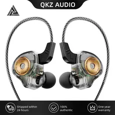Fones De Ouvido HIFI QKZ AK6 Ultra Subwoofer Para Música E Esportes Com Microfone