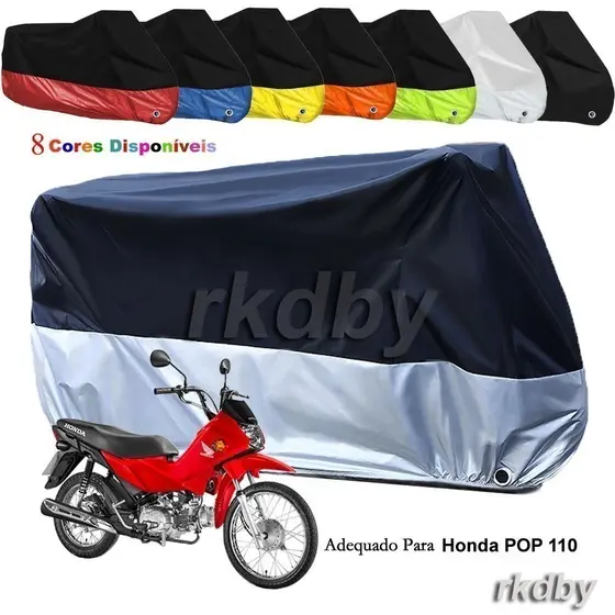 Adequado Para Honda POP 110 Capa de Moto Motocicletas Especial Carro Protetora Solar À Prova D'água