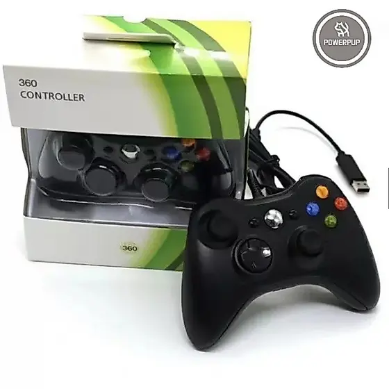 Controle De Xbox 360 Com Fio Para Video Game 1,9 metro