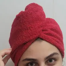 Toalha Mágica Feminina para Secagem Rápida dos Cabelos Tecido 100% Algodão