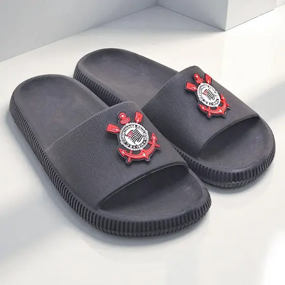 Chinelo Nuvem Infantil Maculino Time de Futebol Paulista