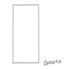Gaxeta Borracha Cinza Cervejeira Geladeira Expositor Metalfrio Vb40 Vn50 Nova Original 145X65cm