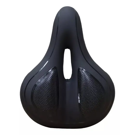 Selim Banco Absolute Comfort Vazado Cor Preto Confortavel
