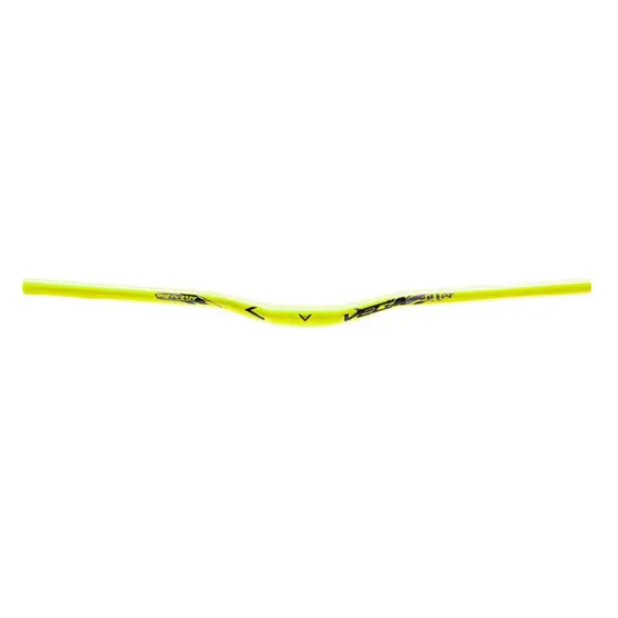 Guidão Curvo De Alumínio 780mm Vega Amarelo Neon
