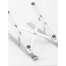 Suporte Notebook Alumínio Portátil Dobrável Ajustável Ergonômico Home Office