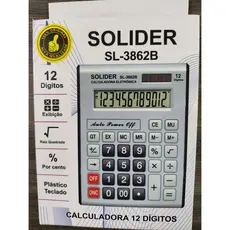 calculadora de mesa 12 digitos sl-3862b