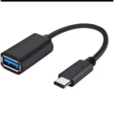 Cabo Adaptador OTG USB para Tipo C Mouse Teclado Pendrive 3.0 Com Transferência rápida