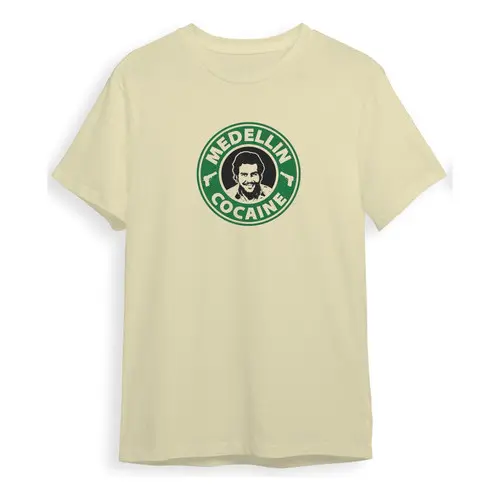 Camiseta Camisa Pablo Escobar Cartel Medellin Malha Premium