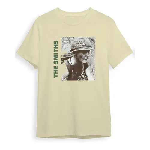 Camiseta Camisa The Smiths Meat Is Murder Banda De Rock Top