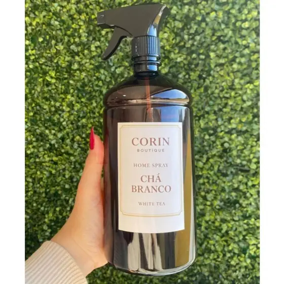 Home Spray Aromatizador de Ambiente Chá Branco 1L - Corin Corantes