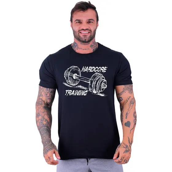 Camiseta Tradicional Masculina MXD Conceito Malha 30.1 Penteada Academia Musculação Lazer Treino