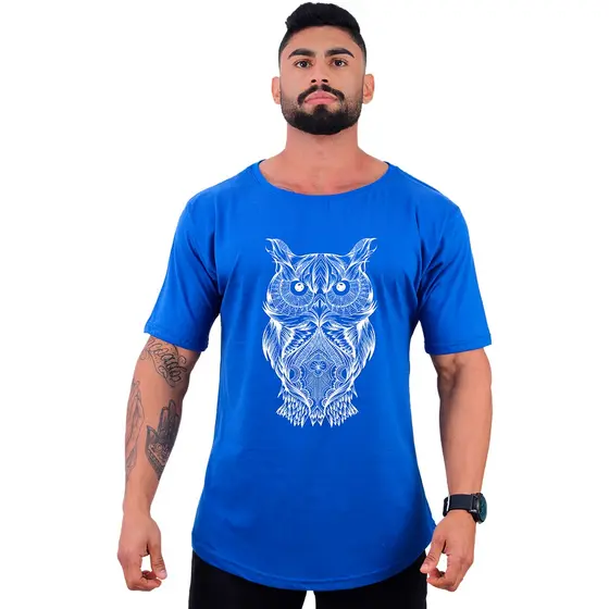 Camiseta Morcegão MXD Conceito Oversized Academia Treino Coruja Moderna Morcego