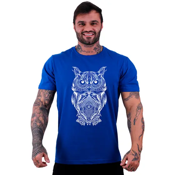 Camiseta Masculina Tradicional MXD Conceito Com Estampas Moda Academia de Treino