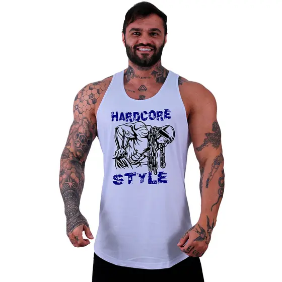 Regata Longline MXD Conceito Towards The Sinister Hardcorre Style Musculação Treino Dia-a-Dia