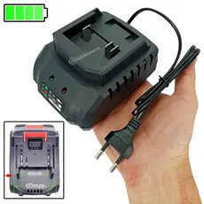Base Carregador Rápido 21V Alta Potência para Ferramentas a Bateria 2Ah – LE-0182
