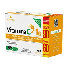 Vitamina C - 90 Cápsulas - La San Day