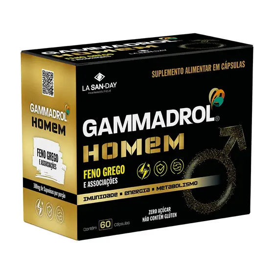 Gammadrol Homem - 60 Cápsulas - La San Day