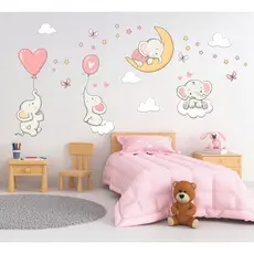 Adesivo de Parede Elefante 🐘 | Decoração Infantil Fácil e Encantadora